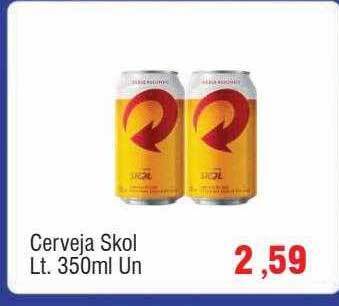 Spani Atacadista Cerveja skol oferta