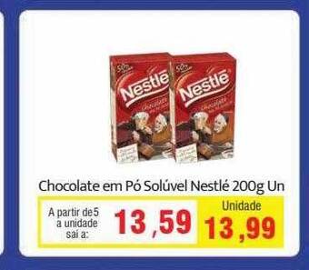 Spani Atacadista Chocolate em pó solúvel nestlé oferta