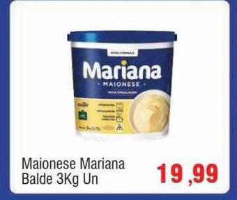 Maionese mariana balde