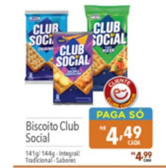 Supermercados Condor Biscoito Club Social 141g, 144g oferta