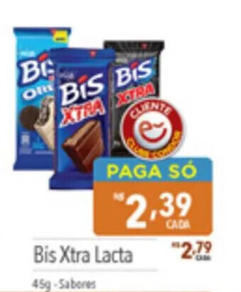 Supermercados Condor Bis Xtra Lacta 45g oferta