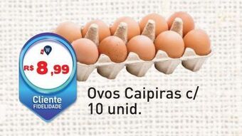 Tonin Superatacado Ovos caipiras c/ 10 unid oferta