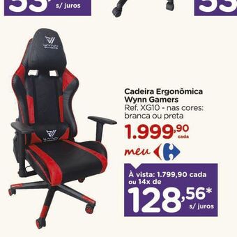 Carrefour Cadeira oferta
