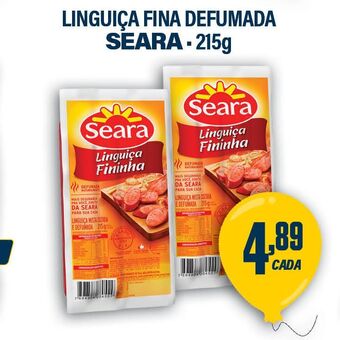 Linguiça fina defumada