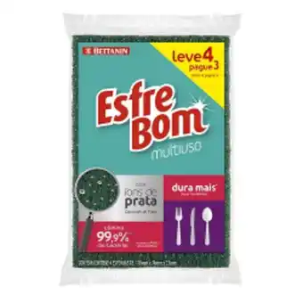Esponja bettanin esfrebom leve 4 pague 3