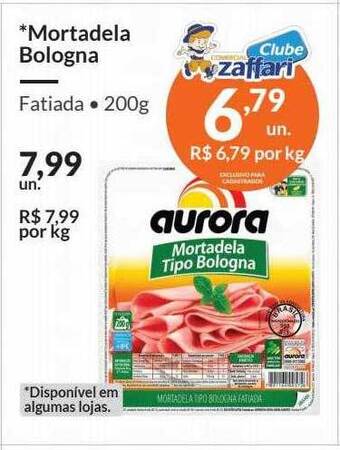 Zaffari Mortadela bologna oferta