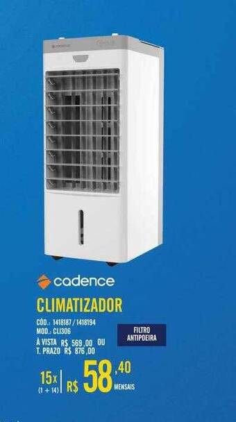 Zema Cadence climatizador oferta