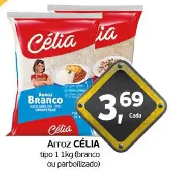Cometa Supermercados Arroz Celia tipo 1 1kg (branco ou parbolizado) oferta