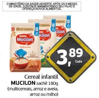 Cereal Infantil Mucilon sache 180g