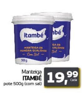 Cometa Supermercados Manteiga Itambe pote 500g oferta
