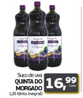 Cometa Supermercados Suco de Uva Quinta Do Morgado 1.5L oferta
