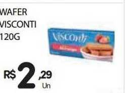 Supermercado Vitorino Wafer visconti oferta