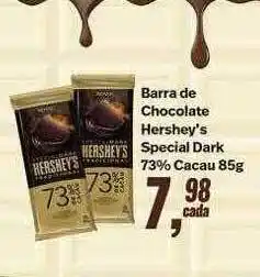 Rede Multi Market Barra de chocolate hershey's special dark 73% cacao oferta