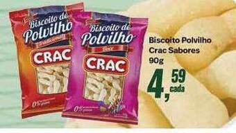 Rede Multi Market Biscoito polvilho crac sabores oferta