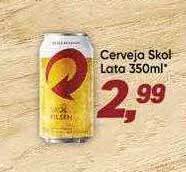 Rede Multi Market Cerveja skol lata 350ml oferta
