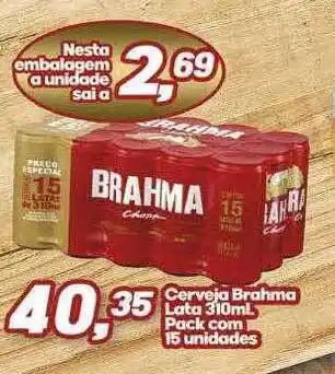 Rede Multi Market Cerveja brahma lata oferta