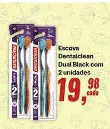 Escova dentalclean dual black com 2