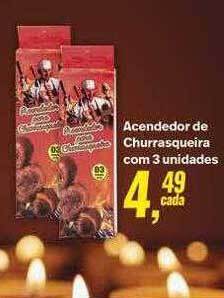 Rede Multi Market Acendedor de churrasqueira com 3 oferta