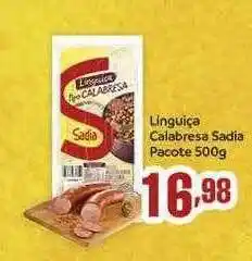 Rede Multi Market Linguiça calabresa sadia oferta