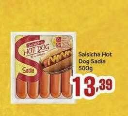 Rede Multi Market Salsicha hot dog sadia oferta