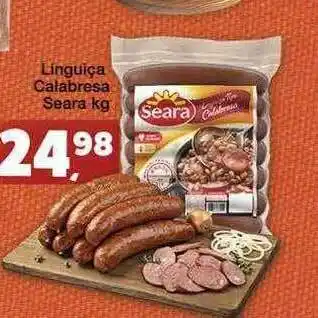 Rede Multi Market Linguiça calabresa seara kg oferta