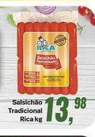 Salsichão tradicional rica kg
