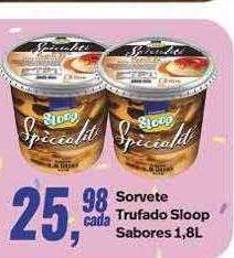 Rede Multi Market Sorvete trufado sloop sabores oferta