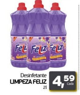 Desinfetante Limpeza Feliz 2L