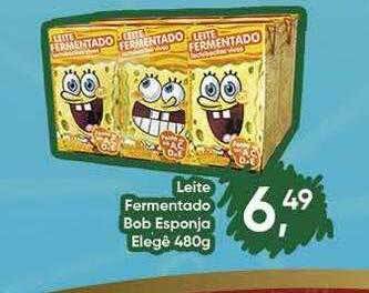 Rede Multi Market Leite fermentado bob esponja elegê oferta