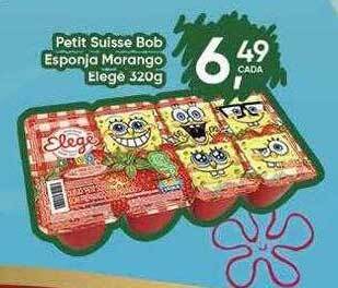 Rede Multi Market Petit suisse bob esponja morango elegê oferta