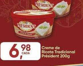 Rede Multi Market Creme de ricota tradicional président oferta