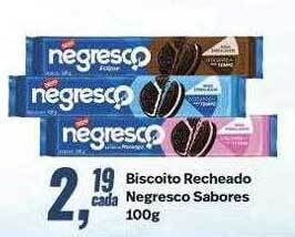 Rede Multi Market Biscoito recheado negresco sabores oferta