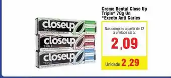 Creme dental close up triple