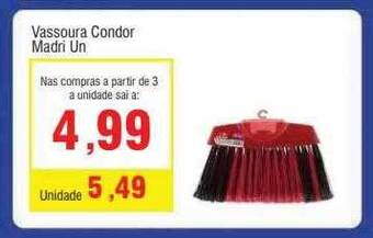 Spani Atacadista Vassoura condor madri oferta