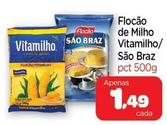 Flocao de Milho Vitamilho/ Sao Braz 500g