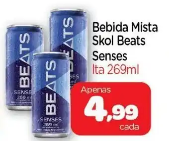 Nordestão Bebida Mista Skol Beats Senses 269ml oferta