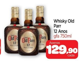 Whisky Old Parr 12 Anos 750ml