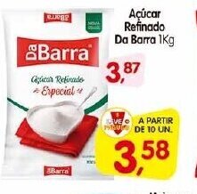 Acucar Refinado Da Barra 1kg