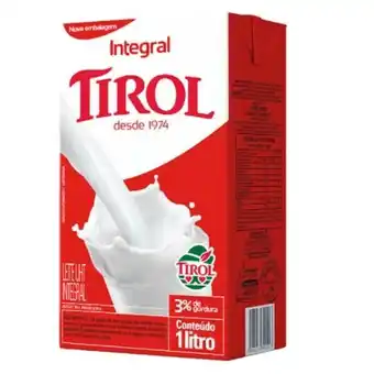 Serrano Supermercado Leite uht tirol integral 1l oferta