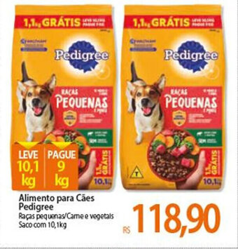 Atacadão Alimento para Caes Pedigree 10.1kg oferta