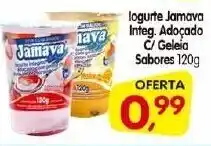 Cercadão Iogurte Jamava Integ. Adocado c/ Geleia sabores 120g oferta
