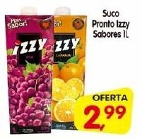 Cercadão Suco Pronto Izzy Sabores 1L oferta