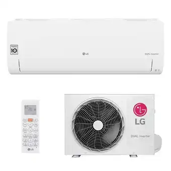 Carrefour Ar condicionado split hw lg dual voice inverter 12000 btus quente/frio 220v monofásico s4nw12ja31b.eb2gamz oferta