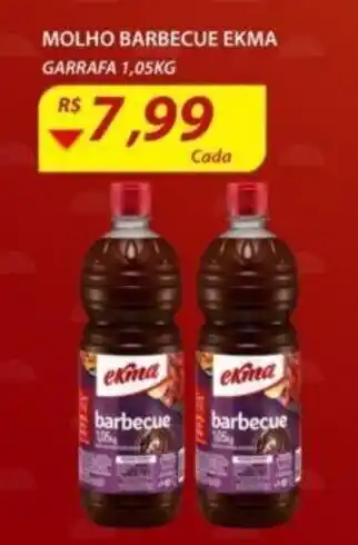 Assaí Atacadista Molho Barbecue Ekma 1.05kg oferta