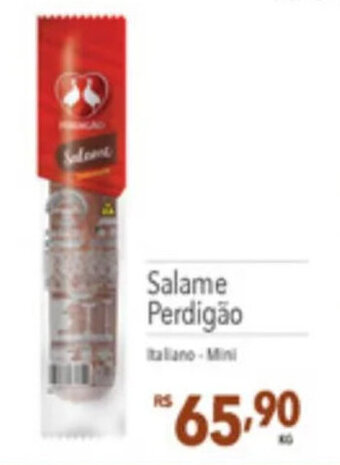 Supermercados Condor Salame Perdigao oferta