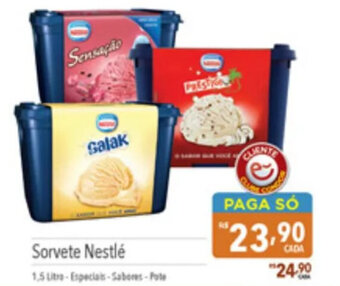 Supermercados Condor Sorvete Nestle 1.5L oferta