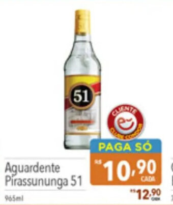 Aguardente Pirassununga 51 965ml