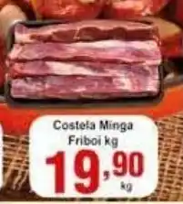 Rossi Supermercado Costela Minga Friboi 1kg oferta