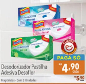 Supermercados Condor Desodorizador Pastilha Adesiva Pato oferta