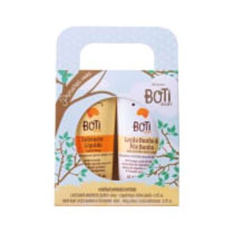 Kit presente primeiros vôos: sabonete líquido 65ml + loção banho e pós-banho 65ml